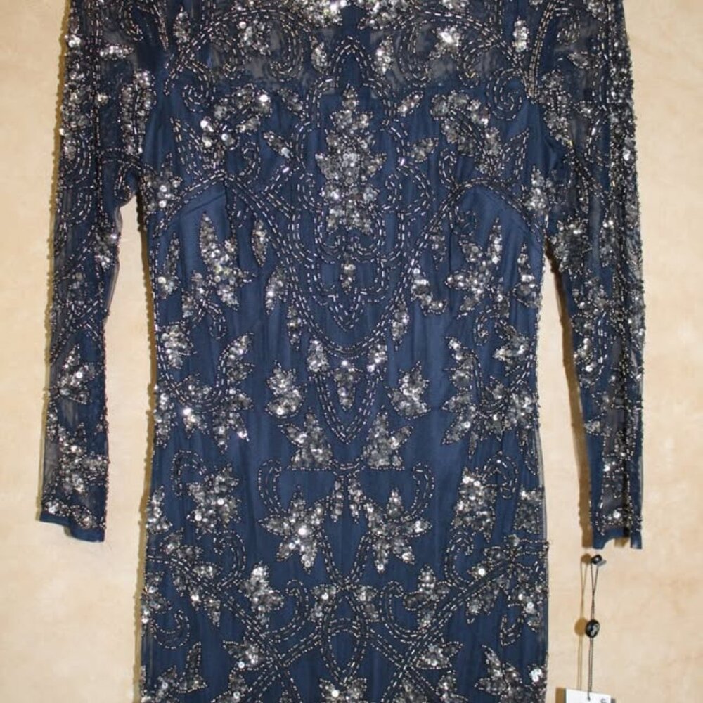 New Adrianna Papell gown AP1E202221 formal wedding prom size 0 Mother of the Bri